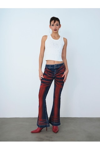 Loft Slim Fit Kadın Top Lf2040096 Q1.v1 Beyaz