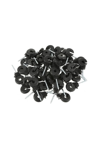 Pars Elektrikli Çit Sistemi Ahşap Direk İzolatörü 50 Adet