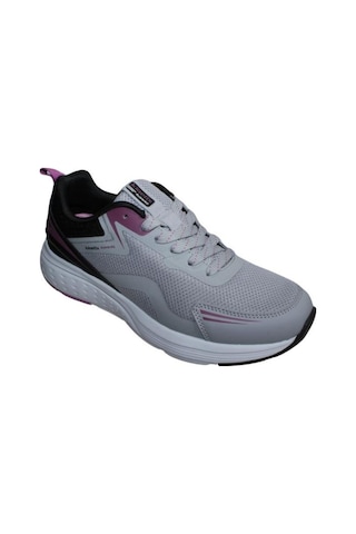 Kinetix Kadın Beyaz Gri Runnıng Fileli Sneaker Spor Yürüyüş Ayakkabısı 001