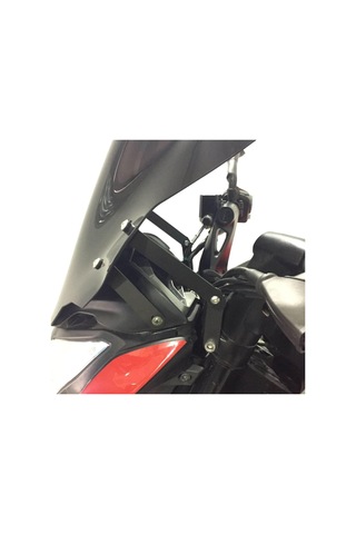 GP Kompozit Bajaj Pulsar NS 200 2011-2022 Uyumlu Ön Tur Camı Şeffaf