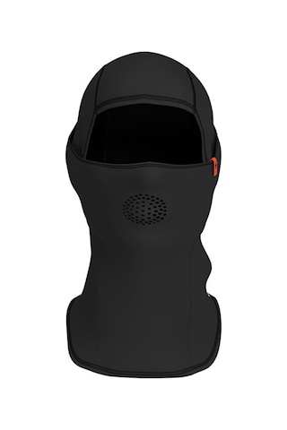 Kids Pro Balaklava Baskılı Su İtici Özellikli Dwr Snowboard Kayak, Motosiklet, Bisiklet Kar Maskesi Siyah