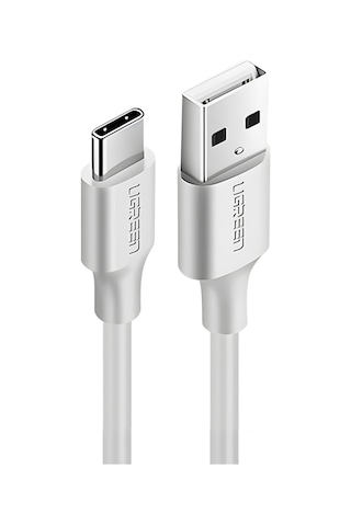 Ugreen 3.0 A Usb-a & Usb-c Şarj Ve Data Kablosu, 25 Santimetre, 60119 Beyaz