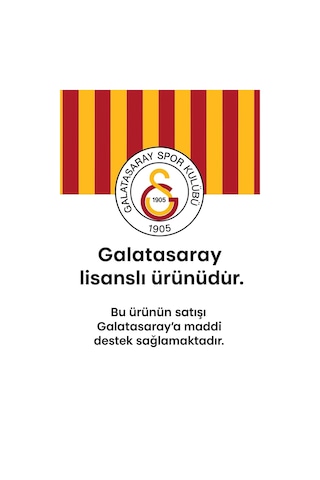 Galatasaray Orijinal Kalemlik Gold Logo Baskılı Çift Gözlü Kalem Kutusu Sarı - Kırmızı