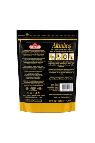 Çaykur Altınbaş Demlik 80 X 5 Gr X 12 Paket