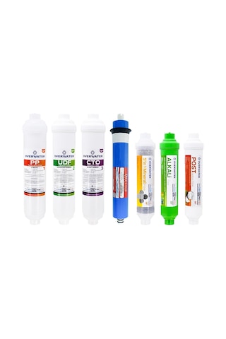 Kapalı Kasa Su Arıtma Cihazı 7 Li Inline Filtresi Seti 11 Aşamalı Özel Sarım Membran Filtre Diğer