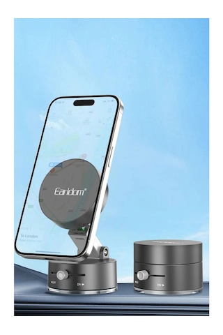 Earldom Eh315 Ayarlanabilir Katlanabilir Manyetik Magsafe Telefon Tutucu Siyah