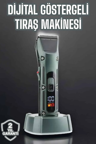 Diyar-ı Fırsat Tıraş Makinesi Uzun Pil Ömrü Şarjlı Günlük Tıraş Makinesi