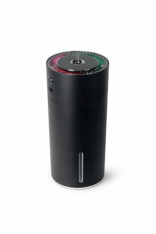 USB Şarjlı Akıllı Araç Nemlendirici Sessiz LED Işıklı 3 Kademeli Aroma Difüzörü Oto Hava Nemlendirici ve Kokulandırıcı