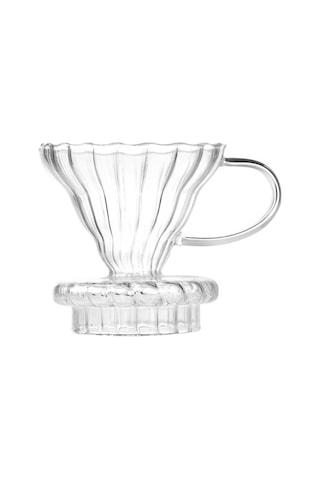 Pazly Isıya Dayanıklı El Yapımı Cam Kahve Demliği - 350ml-600ml İçin Ev Ve Ofis Kullanımı