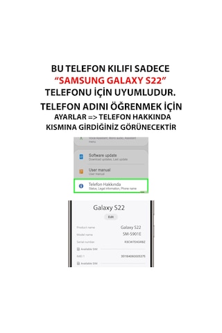 Samsung Galaxy S22 Uyumlu Atatürk Temalı Asalet Ve Bozkurt Baskılı Silikon Kılıf