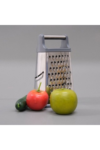 Arow Amber Kare Rende - Gri - 12 Cm Gri