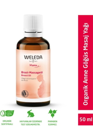 Weleda Organik Göğüs Masaj Yağı 50ml