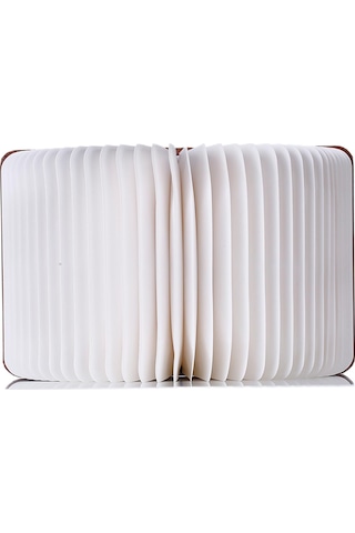 Ahşap Kitap Lambası Katlanır Sayfa Çevirme Gece Lambası Masa Lambası Kağıt Yenilikçi Led Gece Lambası Usb Şarj Edilebilir Ahşap Masa Lambası