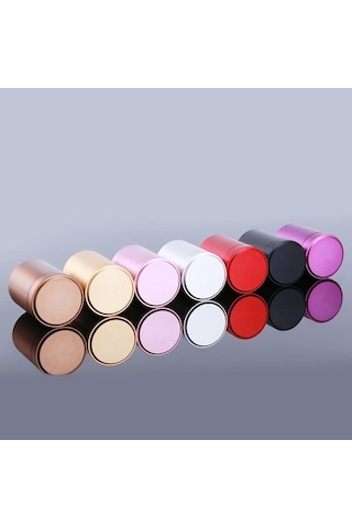 Paslanmaz Çelik Mini Çay Kahve Depolama Tankı Konteyner Çay Kutusu Mutfak Aksesuarları Mor