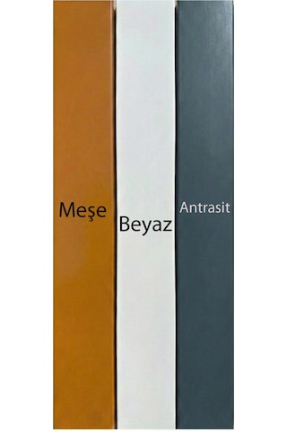 Plise Kumaş Sürgülü Akordiyon Kapı Siyah Antrasit 100x200