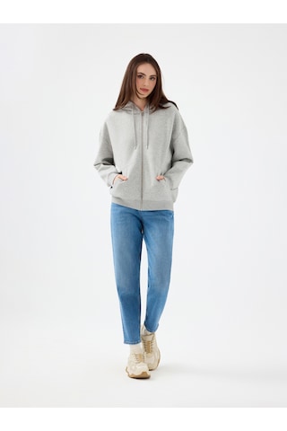 Kadın Sweat Lf2041117 Gray Melange