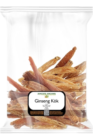 Zencefil Organik Kırmızı Kore Ginseng Kökü 100 G Zencefil Organik Kırmızı Kore Ginseng Kökü 100 G