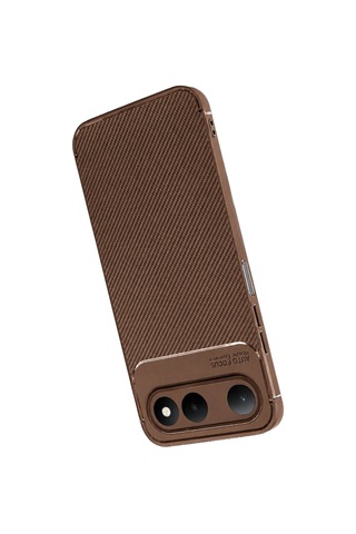 Tecno Spark 50 5g Auto Focus Karbon Kapak - Kahverengi Çokrenkli 11147012