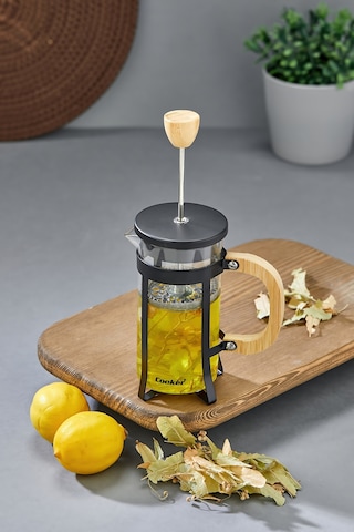 Cooker 350 Ml Cam French Press Siyah