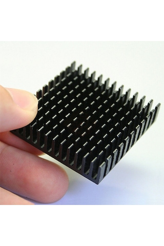 Alkatronik-Aluminyum Soğutucu 4X4Cm Pasif Soğutucu Led Entegre Peltier