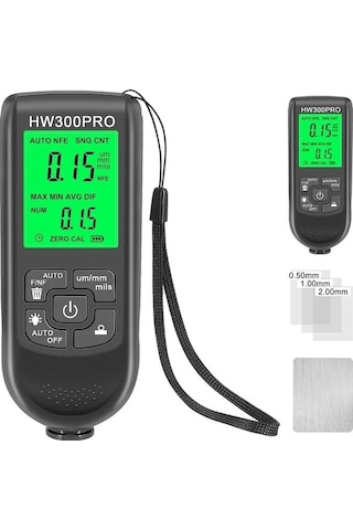 Xuweiwei Araba Boyası Film Kalınlık Ölçer Hw-300pro