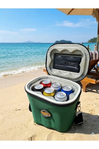 Thermobag Telesto 6 Lı Kutu Içecek Çantası Yeşil
