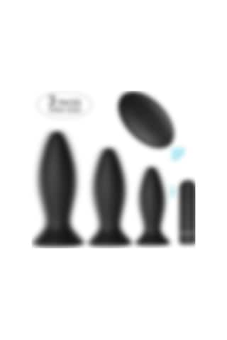 Red Fox Kablosuz Kumandalı Vantuzlu Titreşimli Plug Set