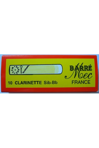 Barre - Mec Bb Clarinet No:2 Bb Klarnet Kamışı