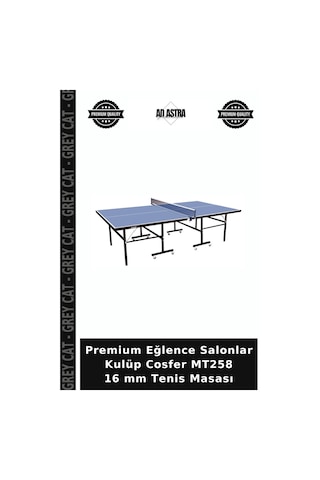 Premium Eğlence Salonlar Kulüp Cosfer Mt258 16 Mm Tenis Masası