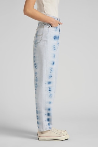 Lee Stella Regular Fit Çok Yüksek Bel Normal Paça Pamuk Mavi Kadın Jean Denim Kot Pantolon L31JGAOL Mavi