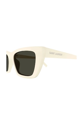 Saint Laurent Sl 276 Mıca 056 Kadın Güneş Gözlüğü Beyaz