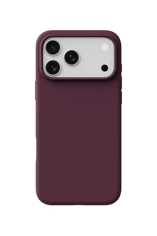 Buff Apple iPhone Uyumlu 18 Pro Max/17 Pro Max Magsafe Rubber Fit Kılıf Dark Cherry Kiraz