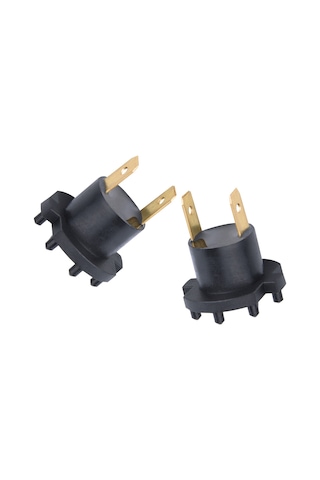 Shineyee Mazda 3/5/323, Kawasaki Er6-f, Aprilia Sl1000 Falco İçin 2 Adet Siyah Plastik Far Ampul Tutucusu - Oem B28v510a3