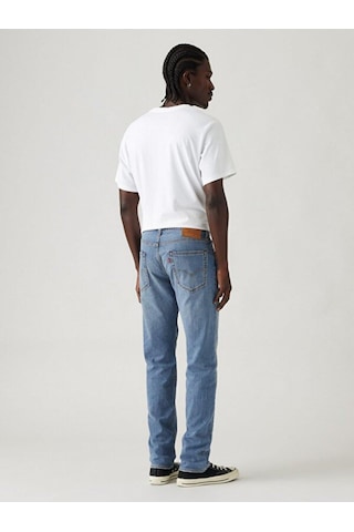Levi's 502 Taper Lightweight Linen+ Denim Erkek Jean Pantolon-14446 Indigo