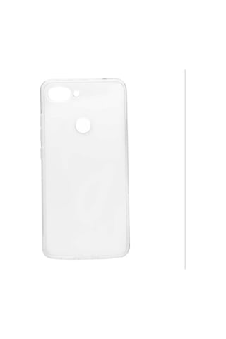 Xiaomi Mi 8 Lite Kılıf Zore Şeffaf Ince Ve Esnek Süper Silikon Renksiz