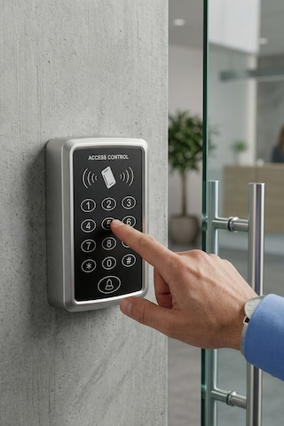 P140 Kartlı Şifreli Standalone Kapı Turnike Geçiş Sistemi Proximity Göstergeç Okuyucu