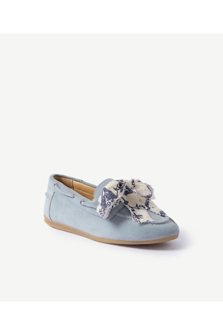 Yargıcı Süet Bağcıklı Loafer 26ykay4070x 010 Mavi