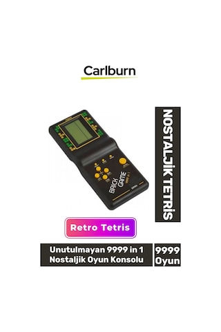 Özel Üretim Retro Oyuncak Atari Pilli El Atarisi Unutulmayan 9999 İn 1 Nostaljik Oyun Konsolu Tetris