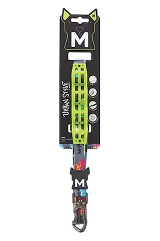 M-pets Urban Style Dna Köpekler İçin Şok Emici Gezdirme Kayışı Medium 2x120 Cm 244-58053.01 Çok Renkli