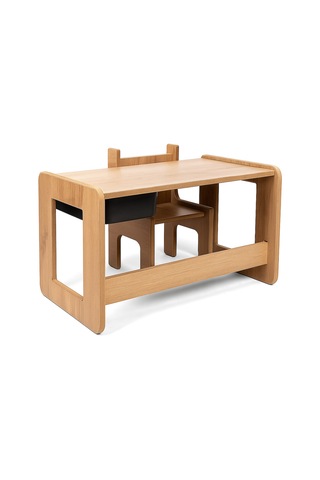 Çocuk Oyun, Aktivite Ve Etkinlik Masası, Ceviz-siyah,18mm 1.sınıf Ceviz  -  Siyah