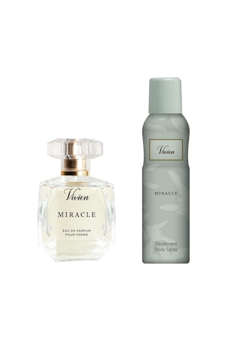 Vivien Miracle Kadın Parfüm Ve Deodorant Seti Aromatik Vivien Miracle Kadın Parfüm Ve Deodorant Seti Aromatik