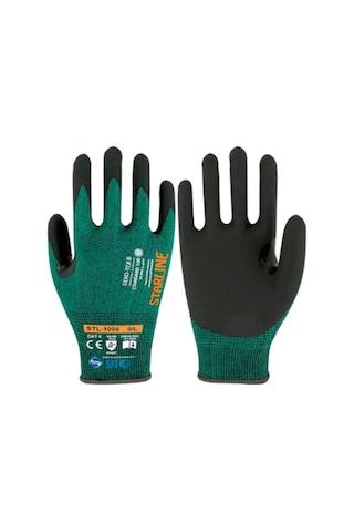 Starline Nitril Kaplamalı Kesilmeye Dirençli İş Eldiveni 1008 Stl Yüksek Koruma Sağlayan