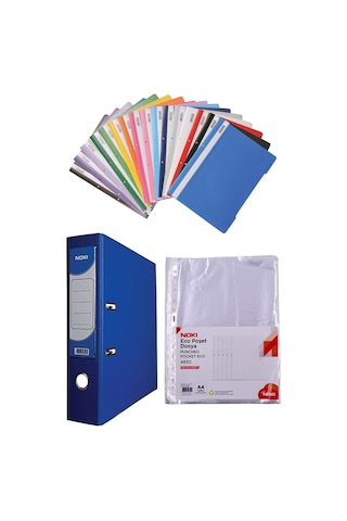 Telli Dosya Poşet Dosya Klasör Set