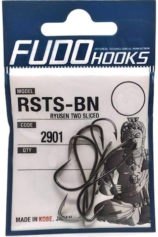 Fudo 2901 Ryusen Two Sliced Black Nikel Olta İğne Kanca