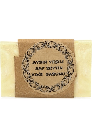 Aydın Yeşili El Yapımı Saf Zeytinyağlı Sabun 1 Adet