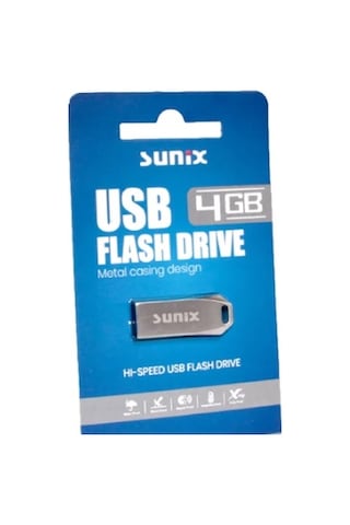 Sunix 4 GB Metal Flash Bellek Sunix 4 GB Metal Flash Bellek