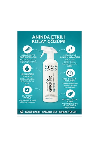 Show Tech+ Quick Fix Köpek Kıtık Açıcı Kolay Tarama Spreyi 500 Ml - Kuru Ve Islak Kullanım
