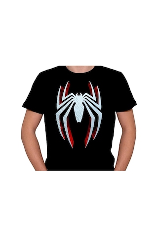 Spiderman Örümcek Adam Logo Tişört Unisex T-shirt 001