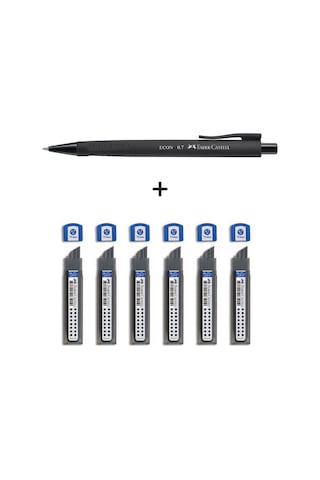 Econ Versatil,urban 0.7 Uç& 6'lı Super Fine Min 2b 0.7 Uç, 7'li Yazım Seti