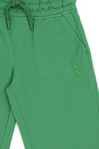 U.S. Polo Assn. Erkek Çocuk Yeşil Örme Şort 50279616-VR054